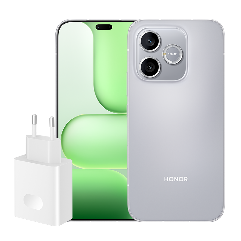 KIT Honor Smartphone 600e 8+256GB + cargador 45W